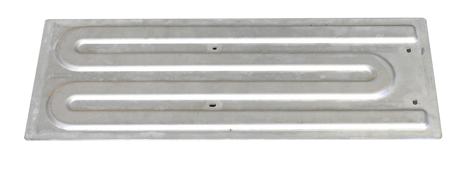 Алюминиевый охлаждающий блок Вакуумная алюминиевая охлаждающая пластина для пайки батареи 